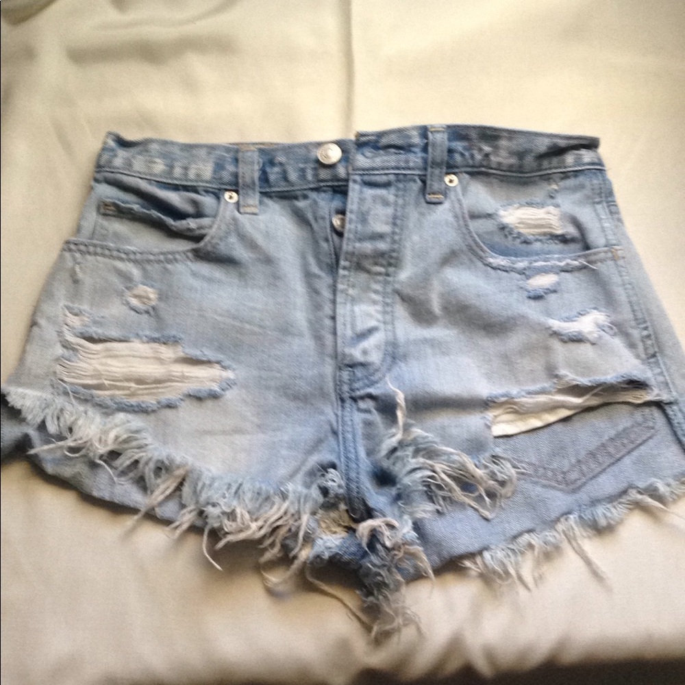 Abercrombie and Fitch Jean Shorts Size 2